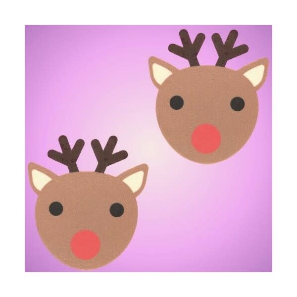 Edible Body Pasties - Cinnamon Reindeer