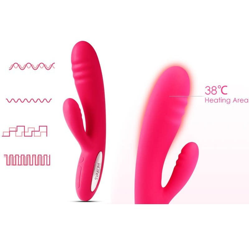 Angel Rabbit Warming Vibrator Red