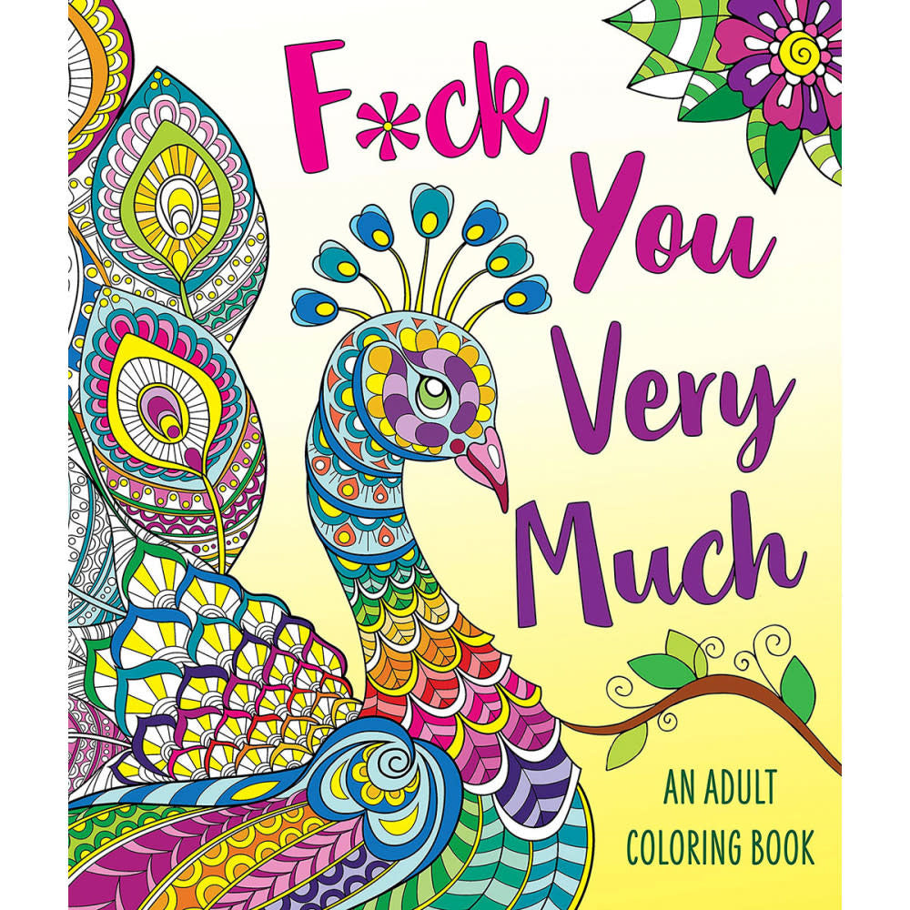 Fck You Very Much Coloring Book