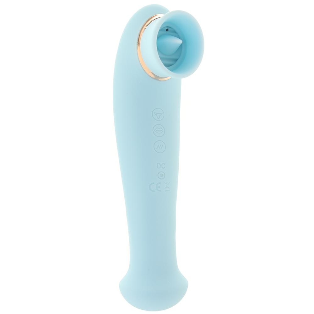 Destiny Suction Vibrator With Flickering Tongue