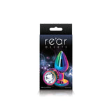 Rear Assets Anal Plug - Multicolor - Medium - Clear