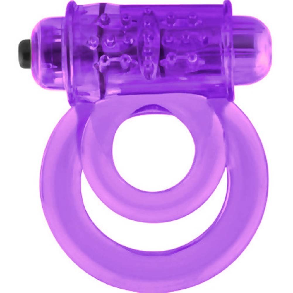 Double O 6 Vibrating Double Cock Ring (Assorted)