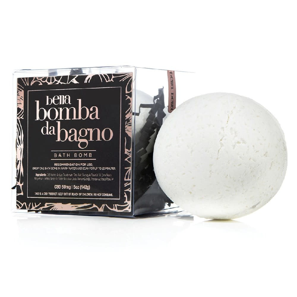 Bella CBD Bomba Da Bagno Rose Bath Bomb 50mg