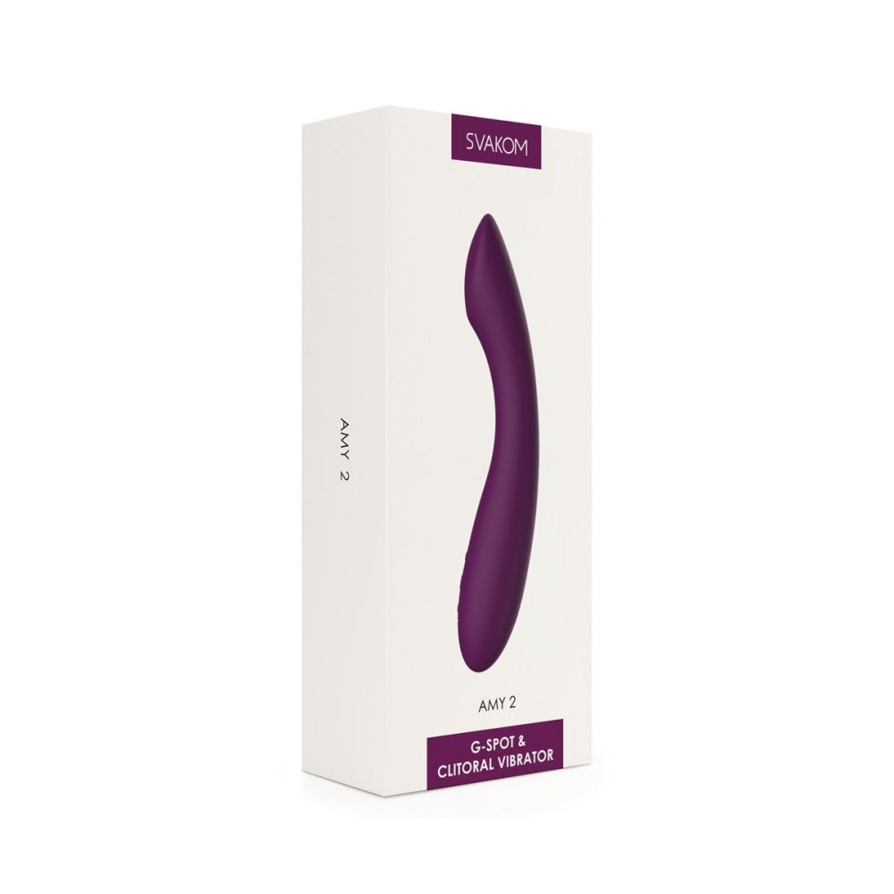 Amy 2 Rechargeable Flex Silicone Vibrator Violet