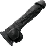 Colours Pleasures 7 inch Dildo - Black