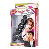 Double Fun Cock Ring with Double Penetration Vibe