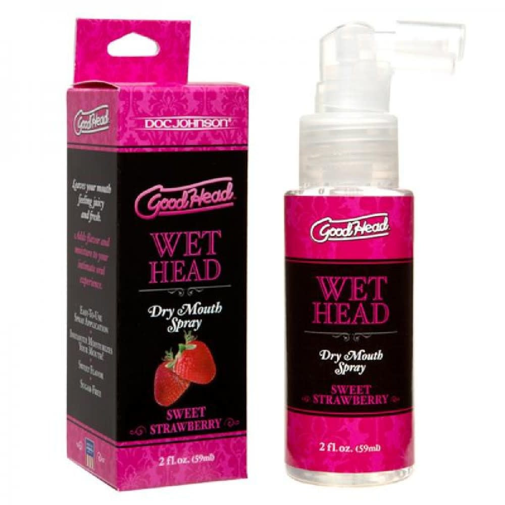 GoodHead Wet Head Dry Mouth Spray - Sweet Strawberry