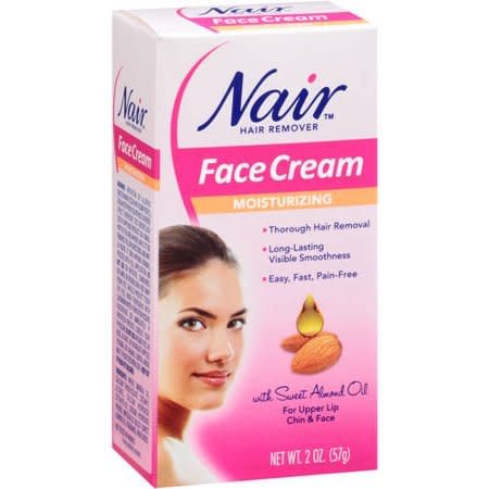 Hair Removal Face Cream - 2oz