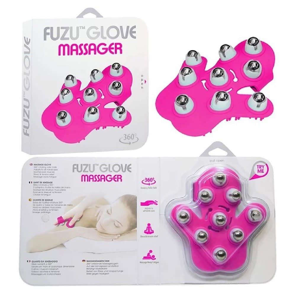 Fuzu Glove Massager - Pink