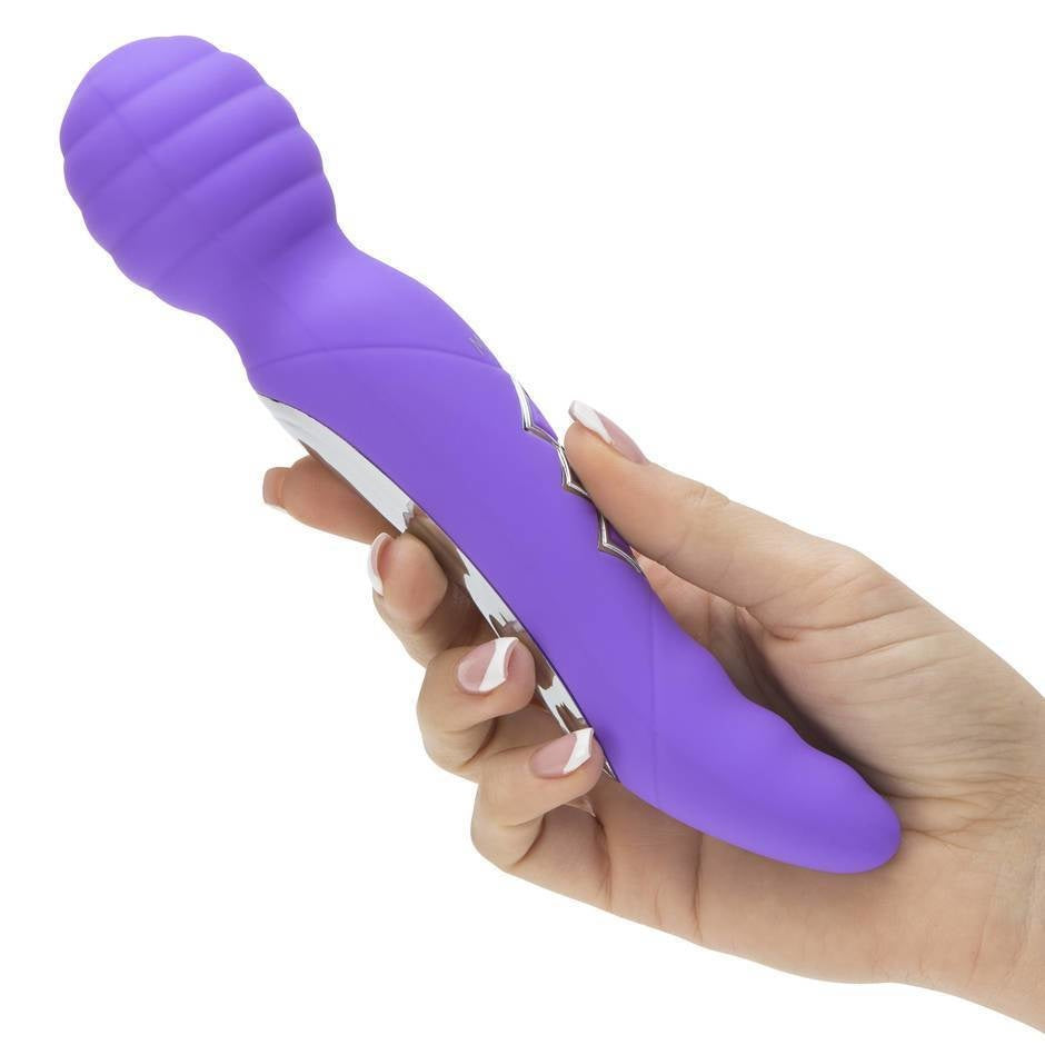 Zoe Maia Dual Vibrating Wand - Purple