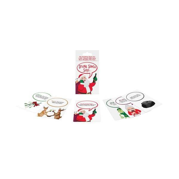 Drunk "Santa Says" Card Game