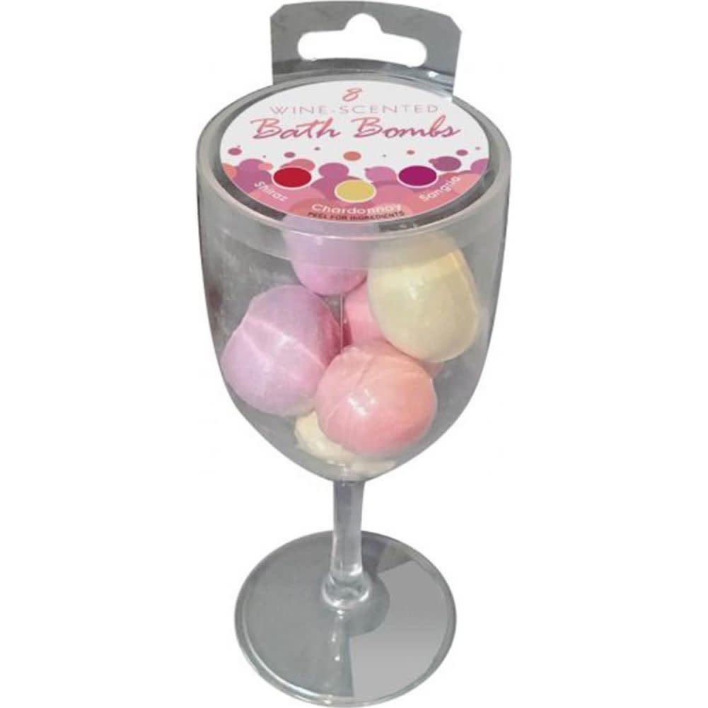 Wine-Scented Bath Bombs