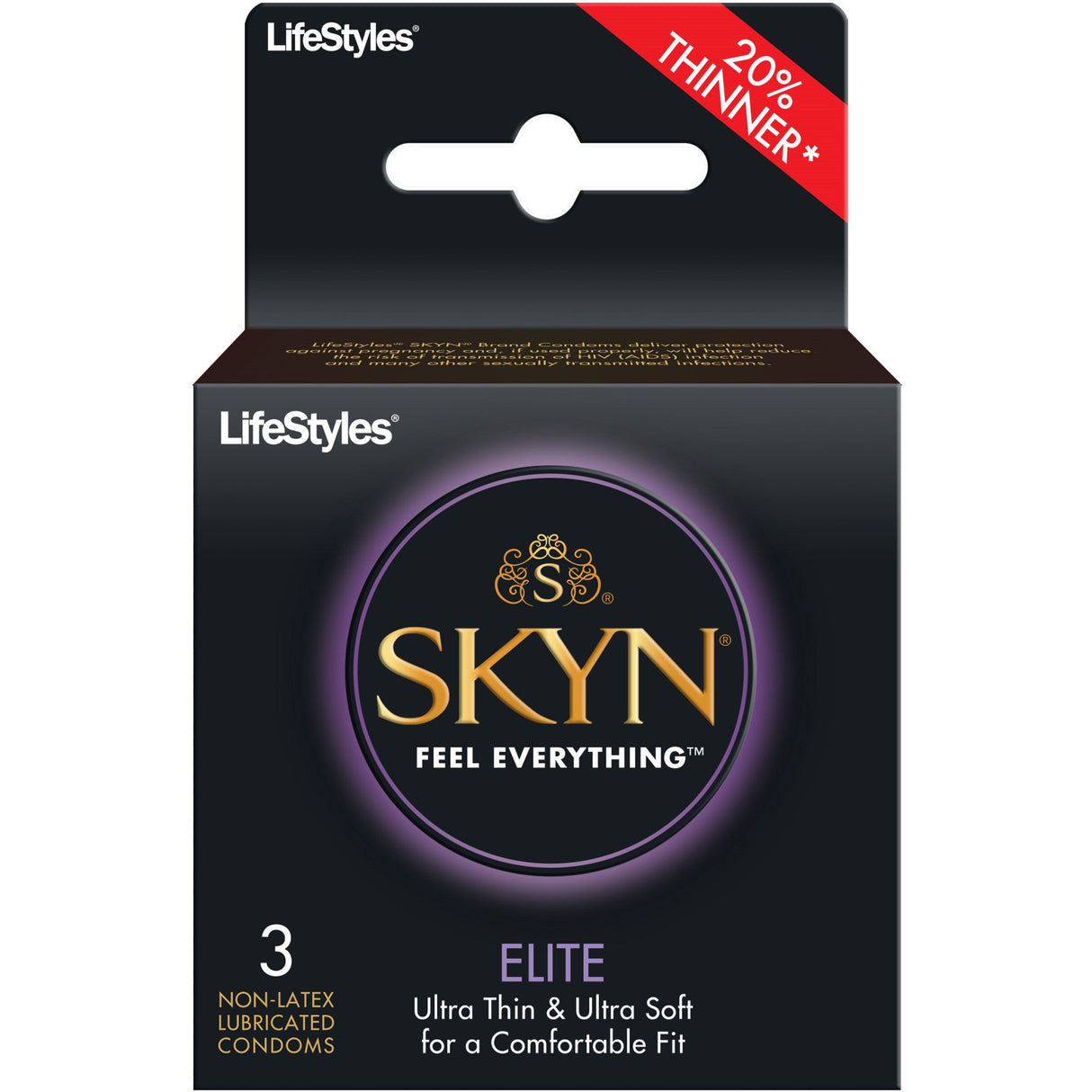 SKYN Elite Condom 3-pack