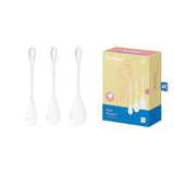 Yoni Power Kegel Exerciser Balls White