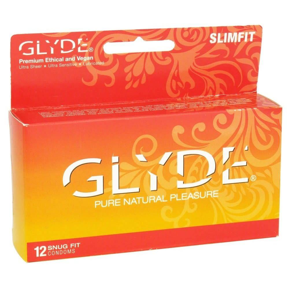 Glyde Slimfit 12pk Condoms