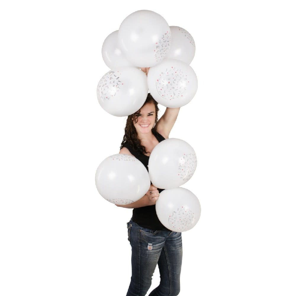 Stick Figure Balloons 8pk