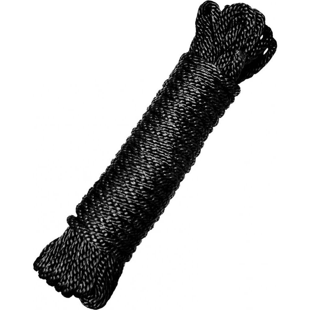 Black Bondage Rope - 30 Feet