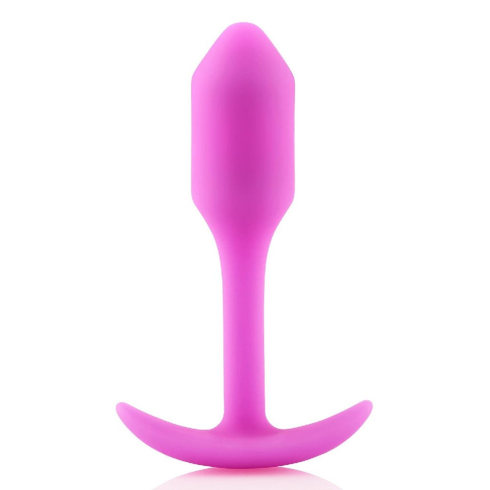 b-Vibe Weighted Snug Plug 1 - 55g Fuchsia