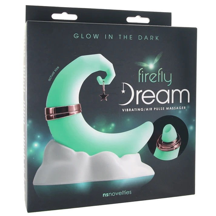 Firefly Dream Glow Vibrating Air Pulse Massager