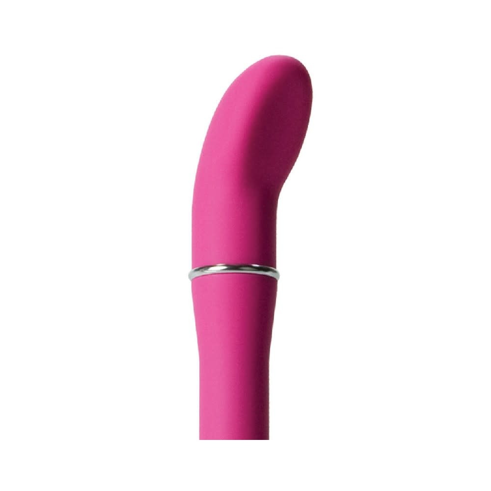 Satin Scoop Vibrator - Pink