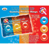 Liquored Up Gummy Pecker Rings