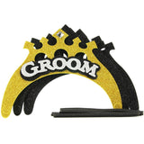 Groom-to-Be Celebration Crown Set