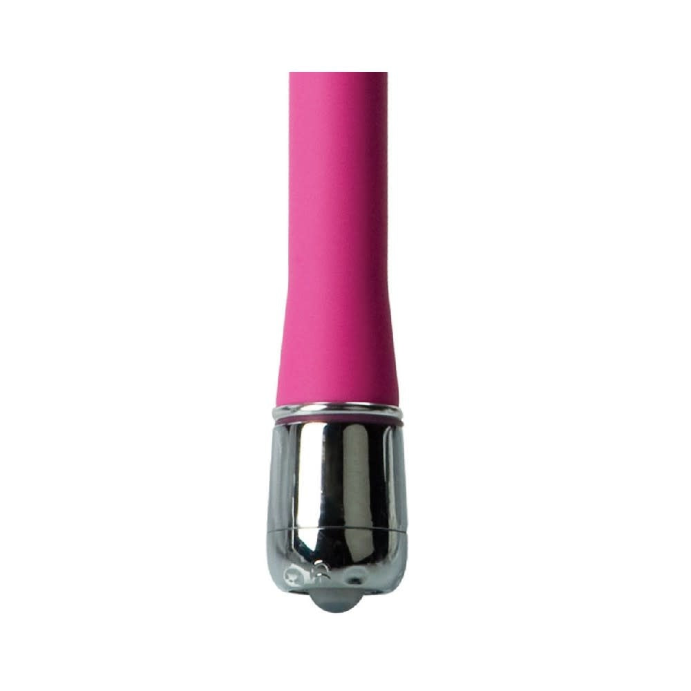 Satin Scoop Vibrator - Pink