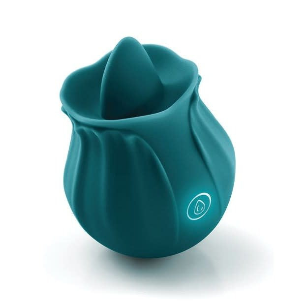 Inya The Kiss Rose Vibrator Teal