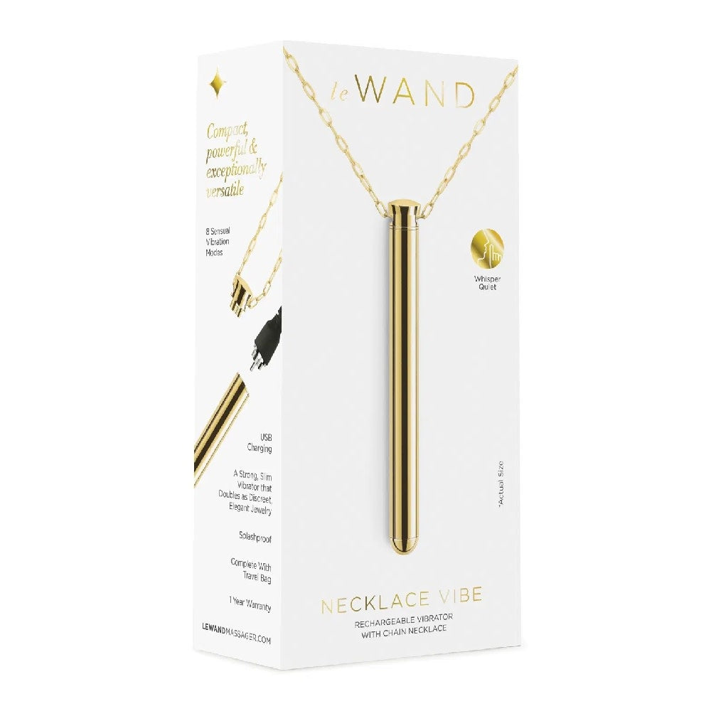 Le Wand Vibrating Necklace - Gold