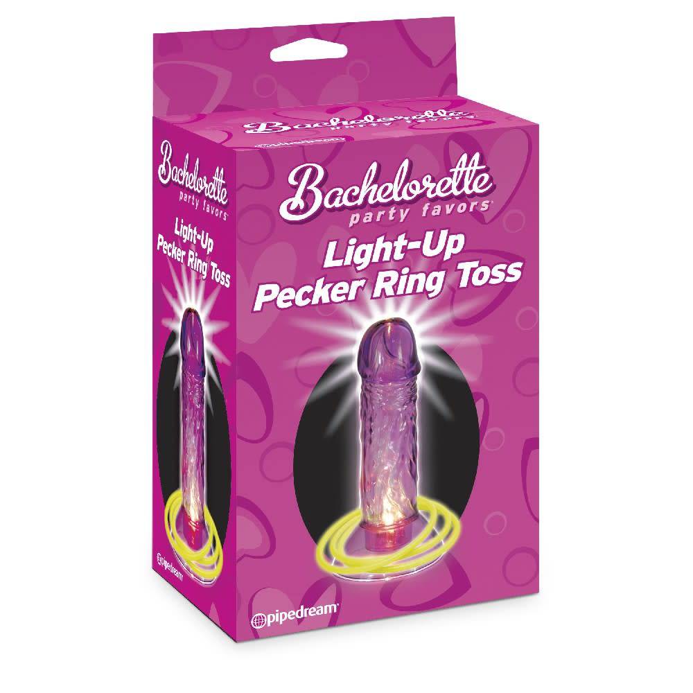 Bachelorette Party Favors Light-Up Pecker Ring Toss