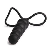 Silicone Love Rider Beaded Dual Penetrator