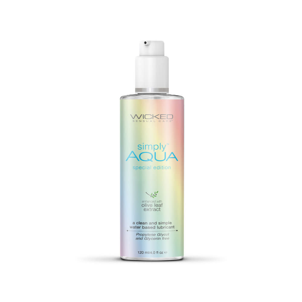 Simply Aqua Lubricant 4oz - Special Edition