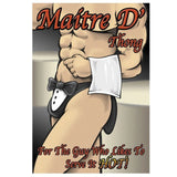 Maitre'D Thong Black - One  Size