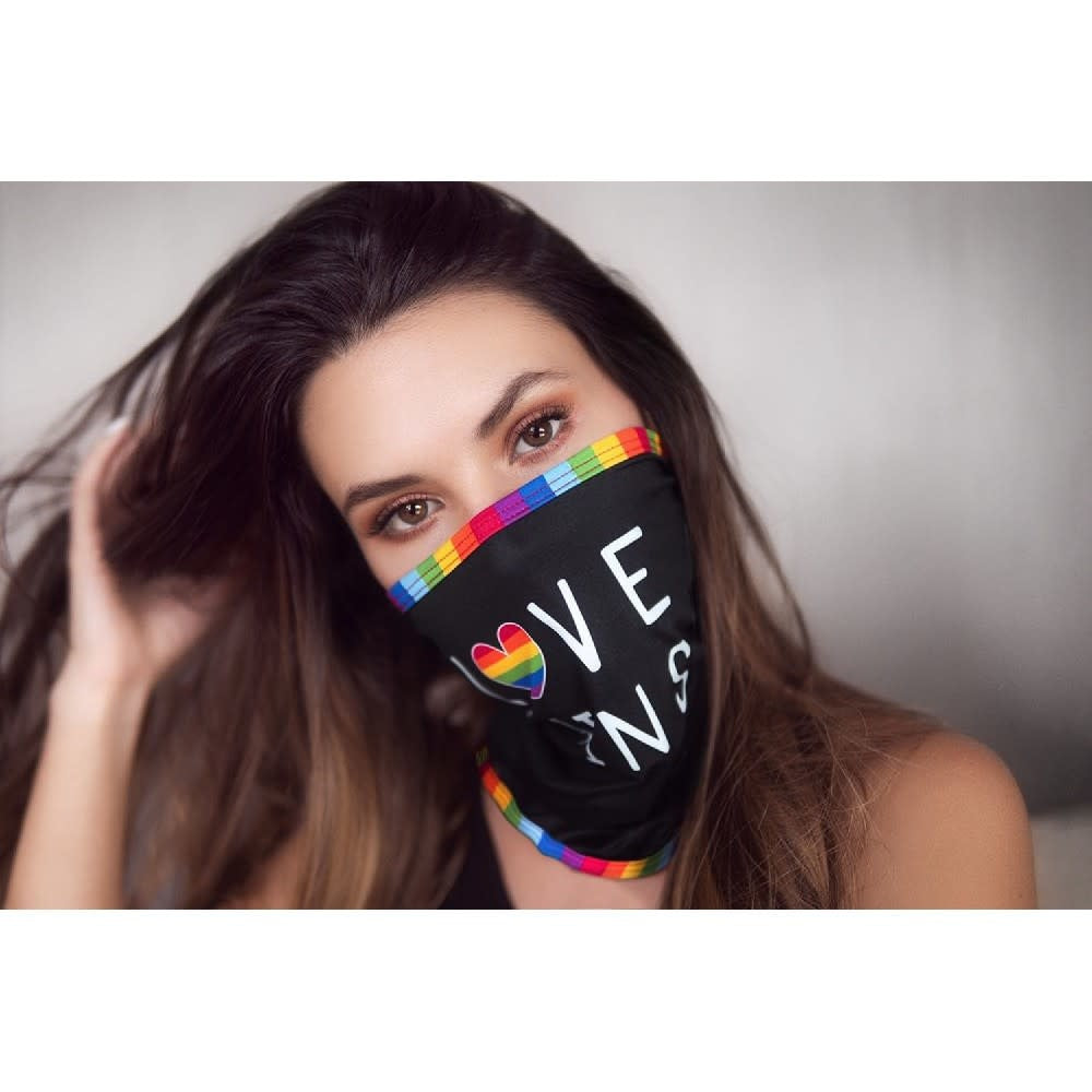 Face/Neck Bandana - Love Wins