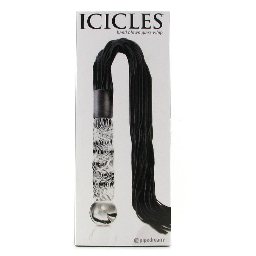 Icicles No. 38 Hand Blown Glass Whip