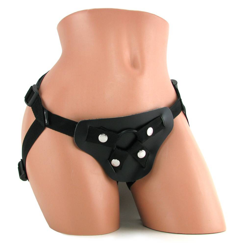 Latigo Leather Strap-on Harness