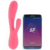 Mono Flex G-Spot Rabbit Vibrator Red