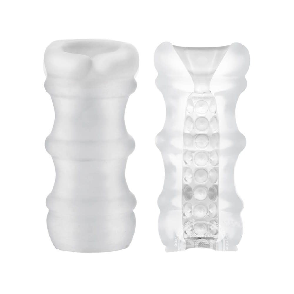 Mood Ultraskyn Stroker with Pleasure Beads - Frost