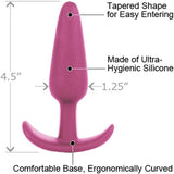 Mood Naughty Silicone Anal Plug Large Pink