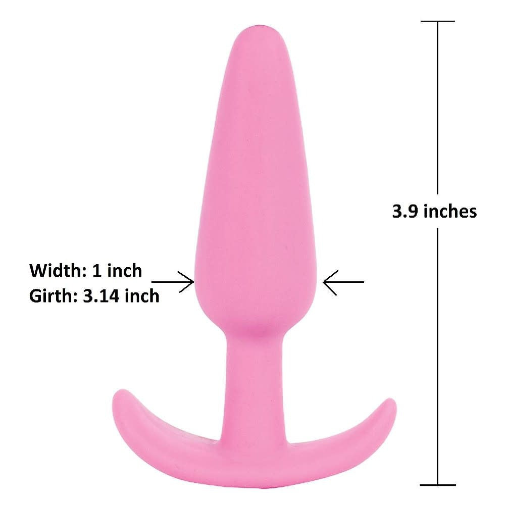 Mood Naughty Silicone Anal Plug Medium Pink