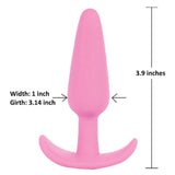 Mood Naughty Silicone Anal Plug Medium Pink