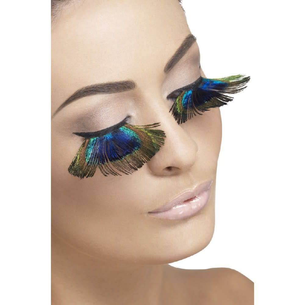 Eyelashes Peacock Plumes