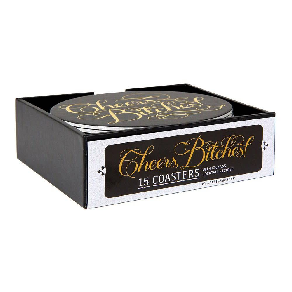 Cheers Bitches Coasters 15pk