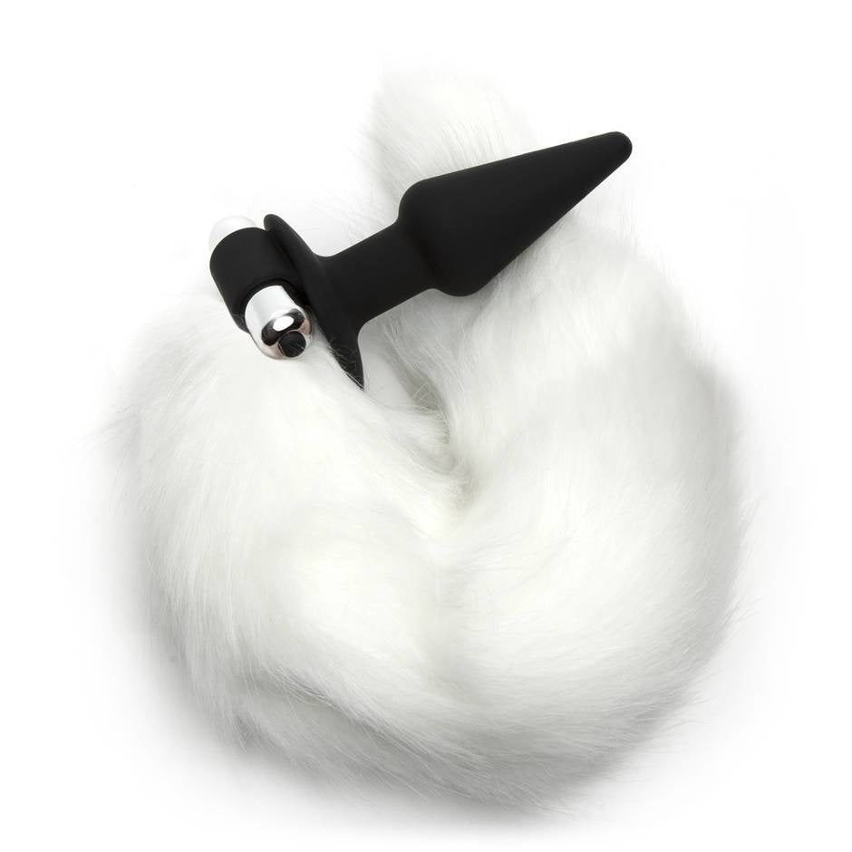 Tailz Foxxxy Fanny Vibrating Tail Plug White