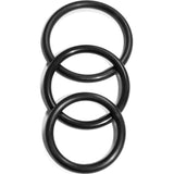 Sex and Mischief Nitrile Cock Ring 3 Pack