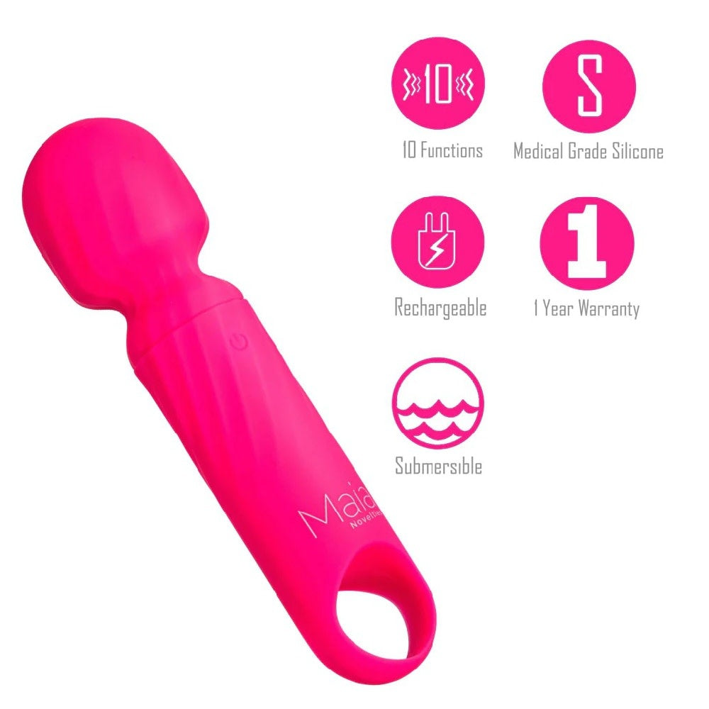 Vibelite Maia Dolly Rechargeable Mini Wand Pink