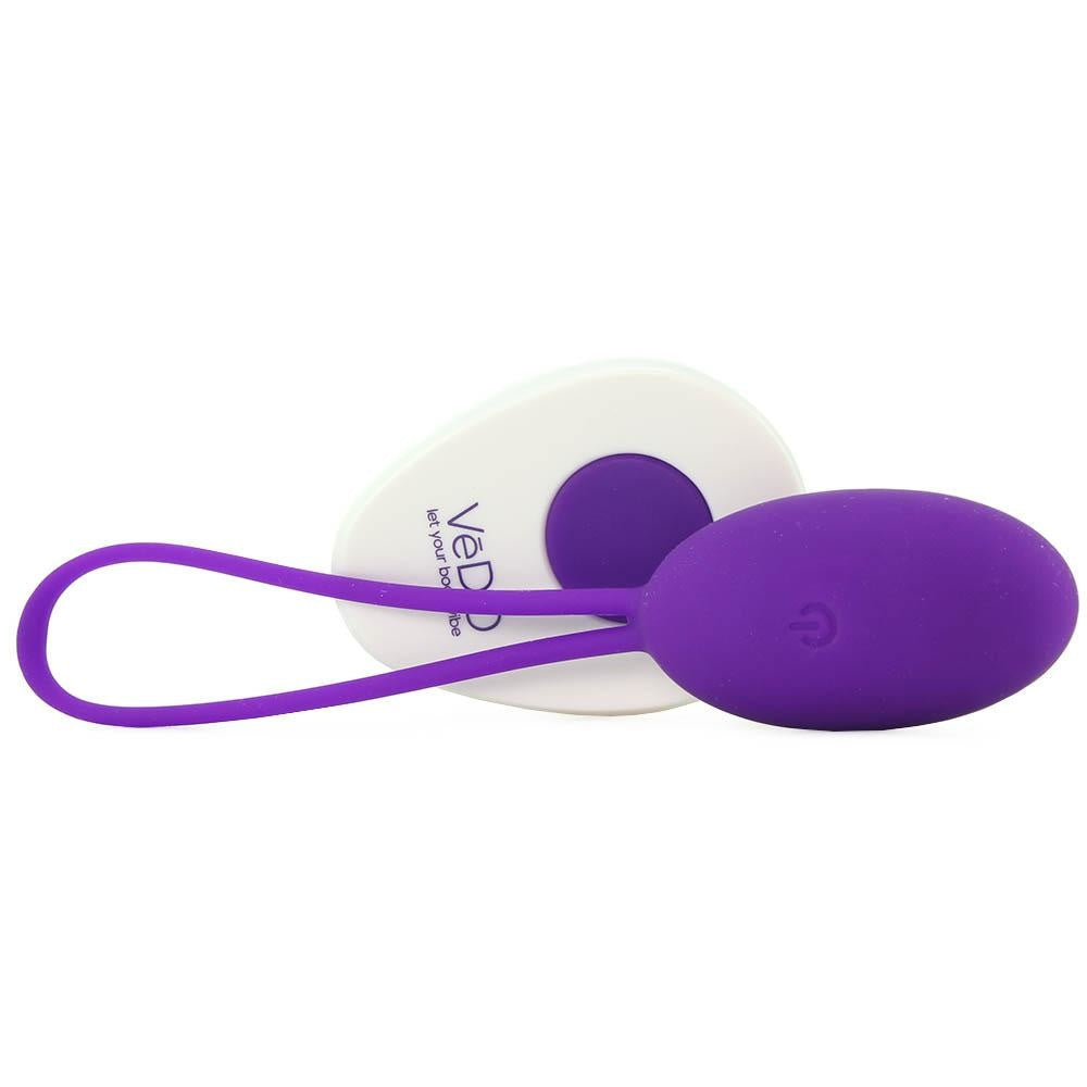 Vedo Peach Remote Vibrating Kegel Ball