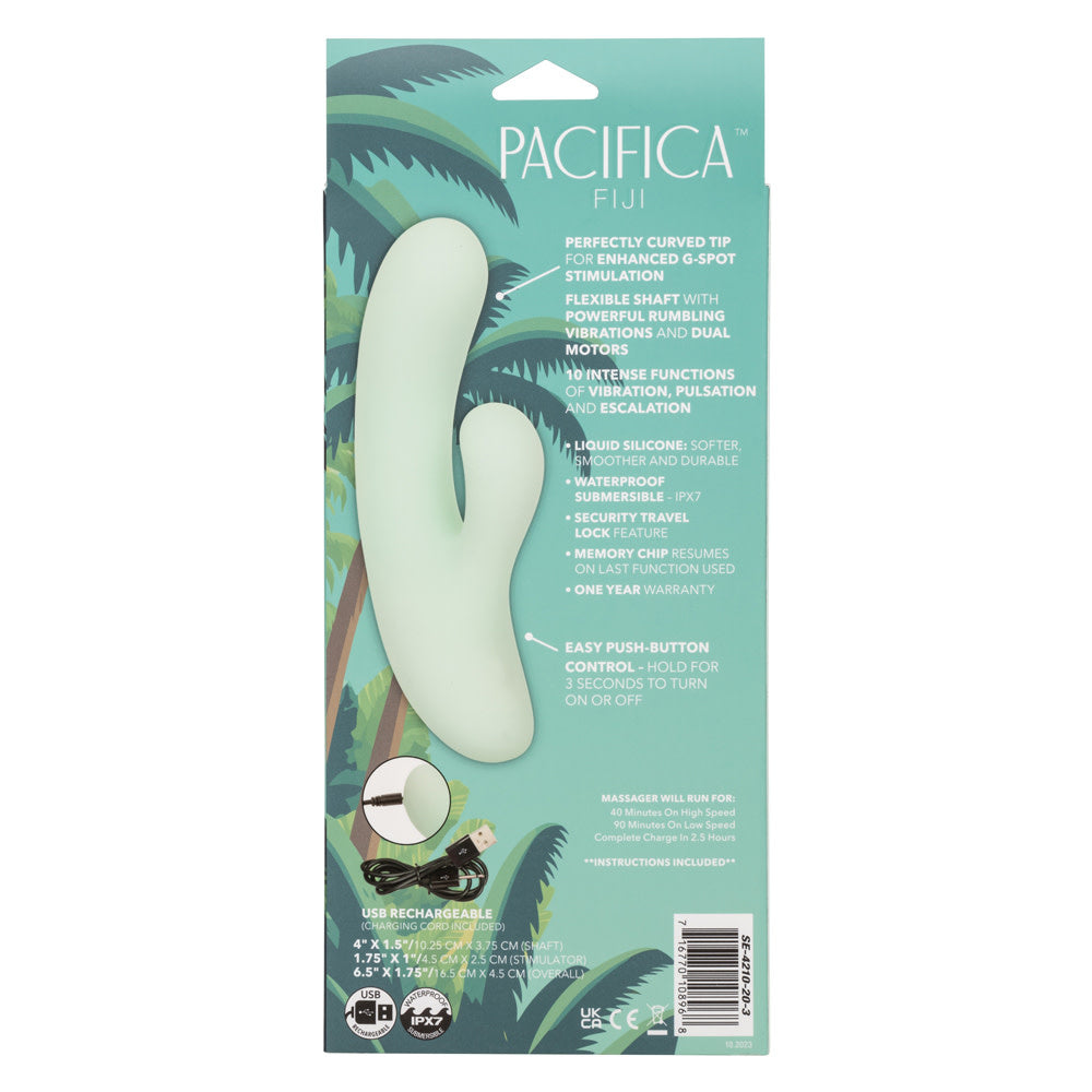 Pacifica Fiji Silicone Rabbit-Style Massager