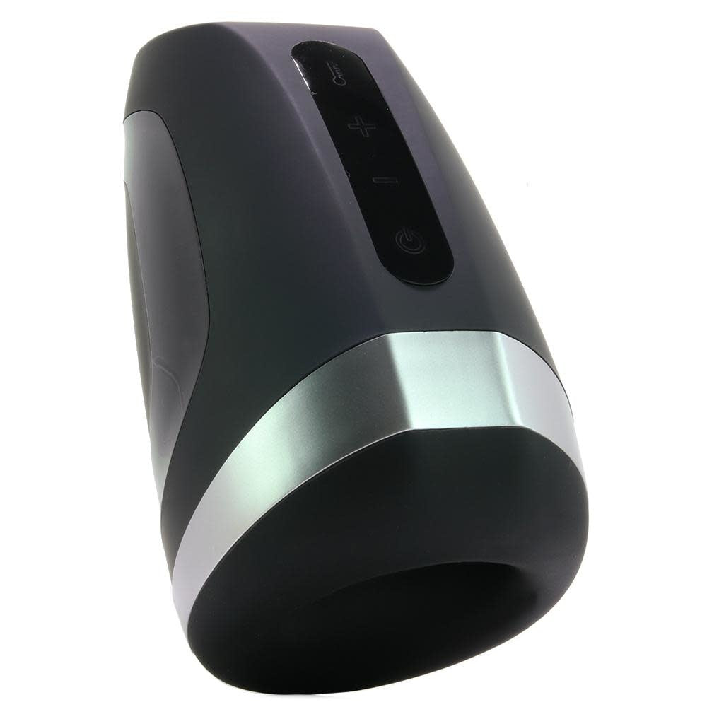 Satisfyer Men Heat Vibration Masturbator Groove Satisfyer Men Heat Vibration Masturbator Groove