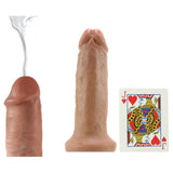 King Cock 6" Squirting Cock - Vanilla